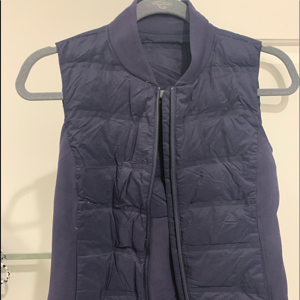lululemon blue vest